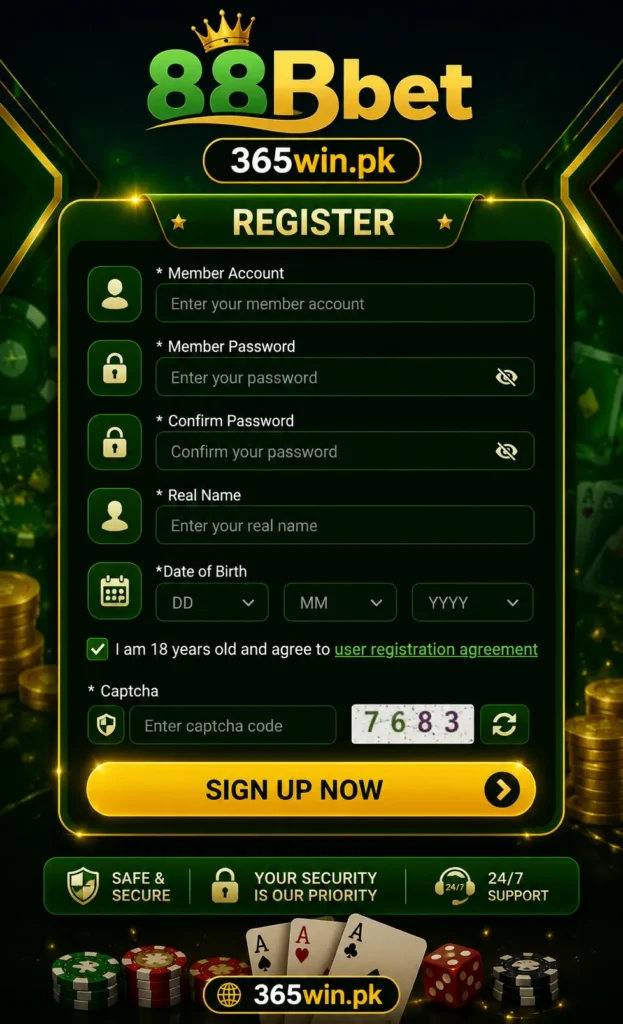 88bbet game register