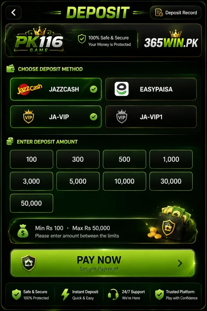 pk116 game deposit
