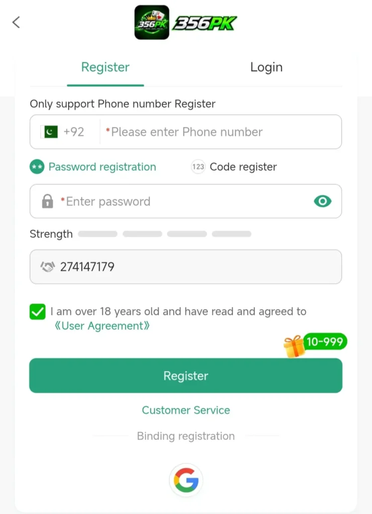 356PK Game Download & Registration Guide 2026