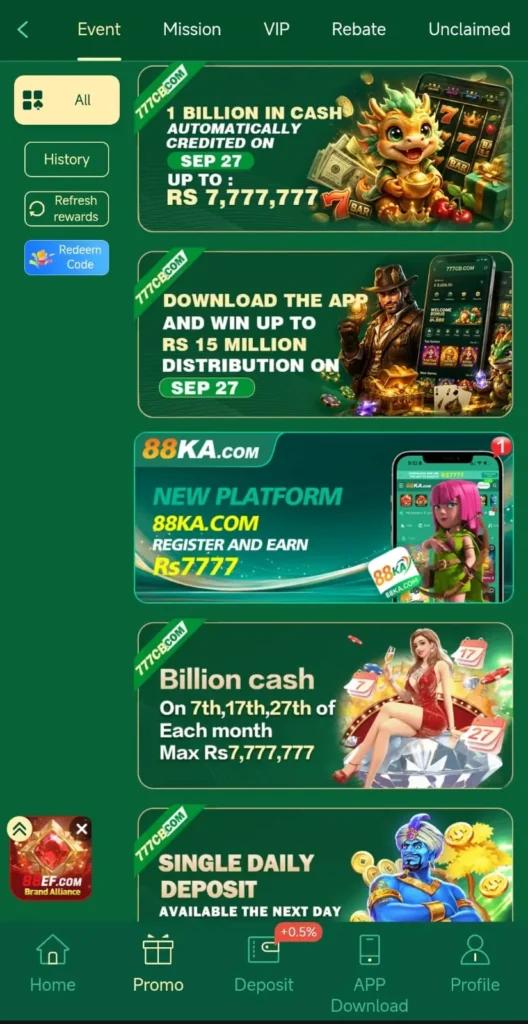 777CB Game Promotion