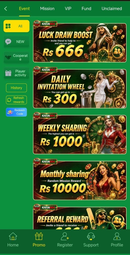 KHAN804 Game Promotion