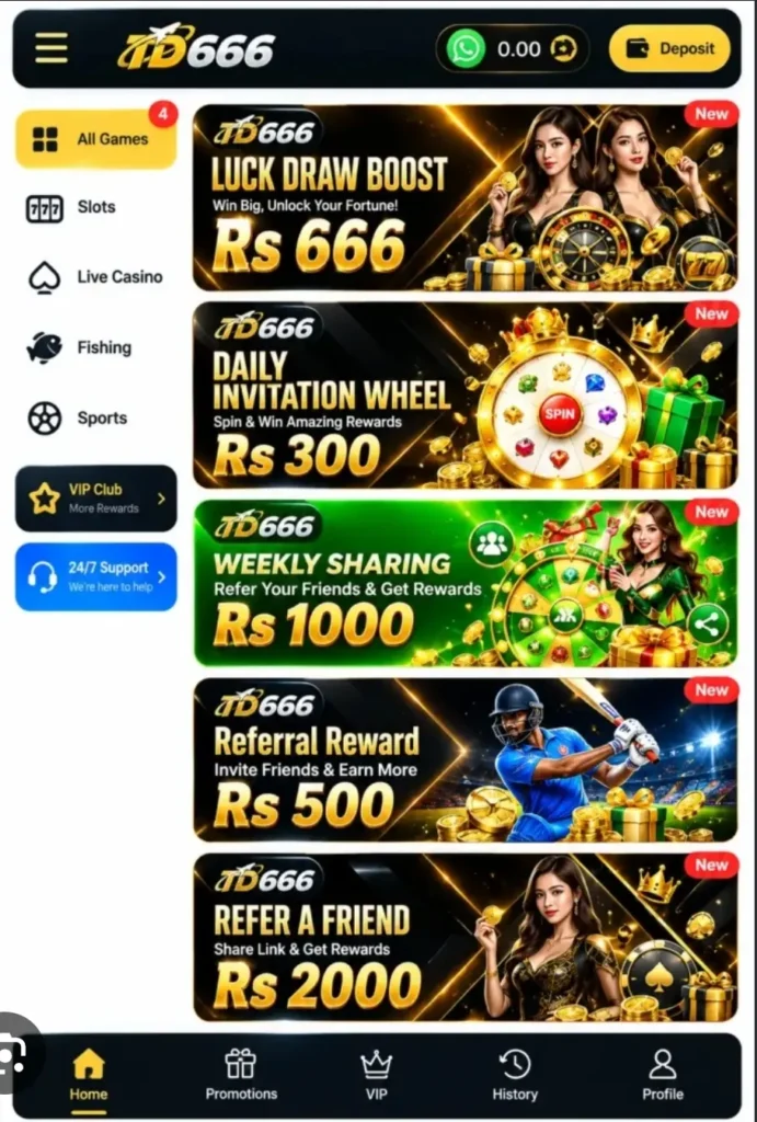 TD666 Game Promotion