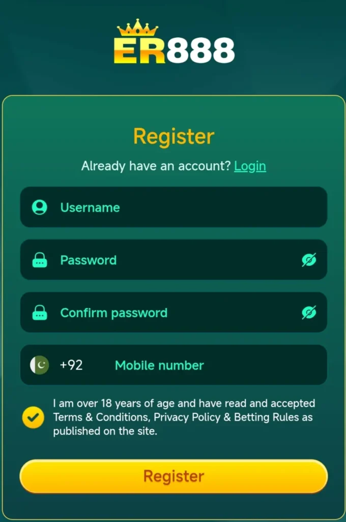 ER888 Game Register
