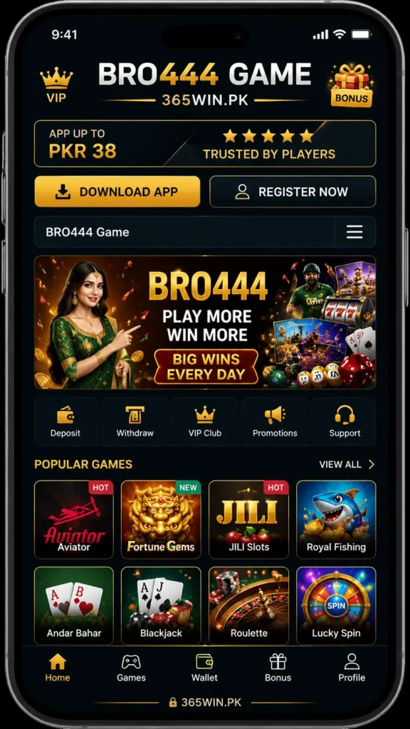 BRO444 Game Interface
