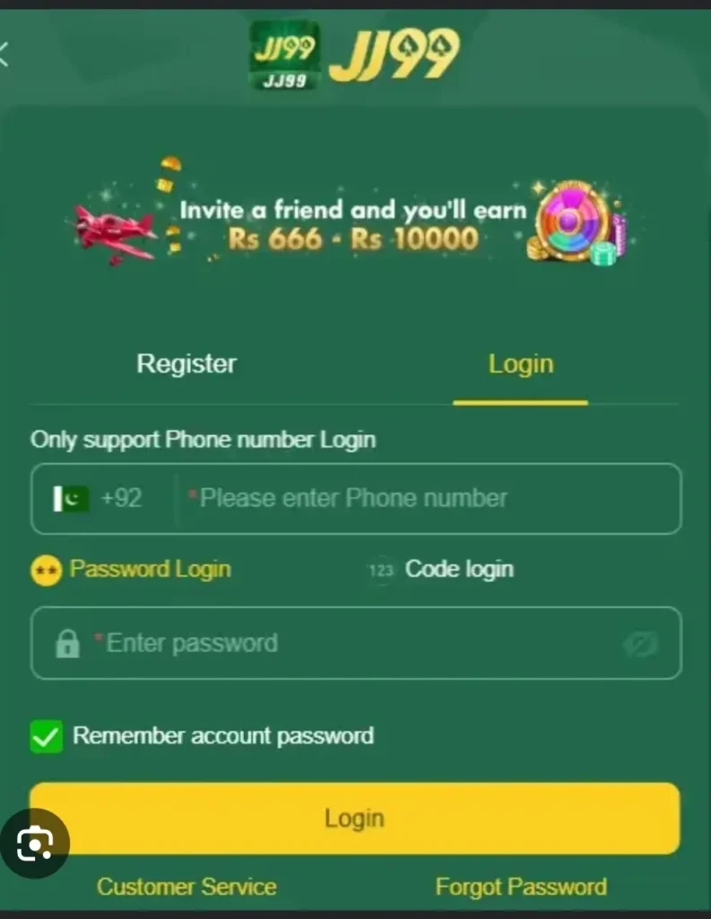 JJ99 Game Register