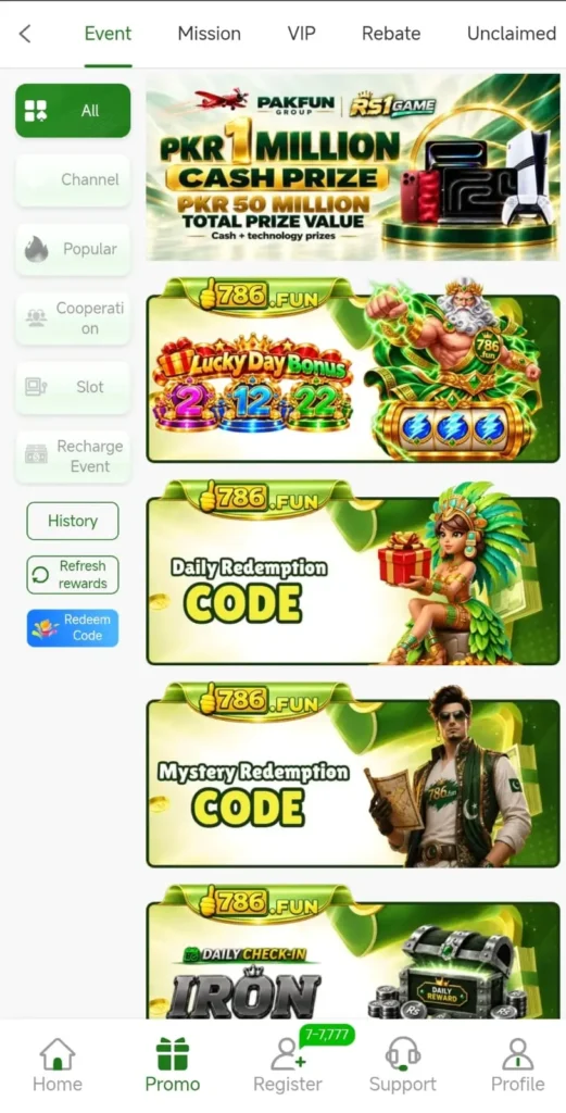 786.Fun Game Promotion