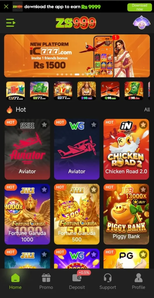 ZS999 Game Interface