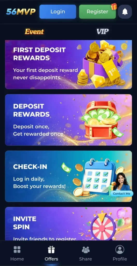 56MVP Game Promotion