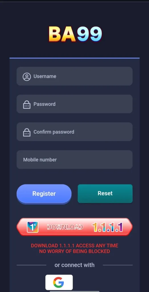 BA99 Register