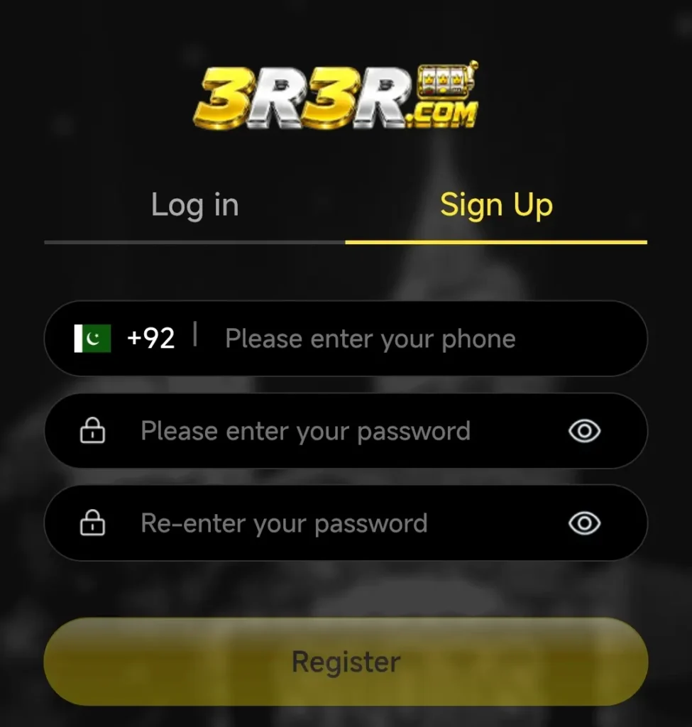 3R3R Game Register